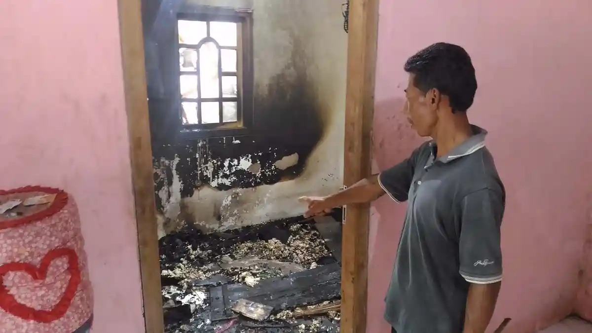 Ditinggal Anaknya Pergi Keluar, Kakek Amirudin Tewas Mengenaskan di Dalam Rumah 