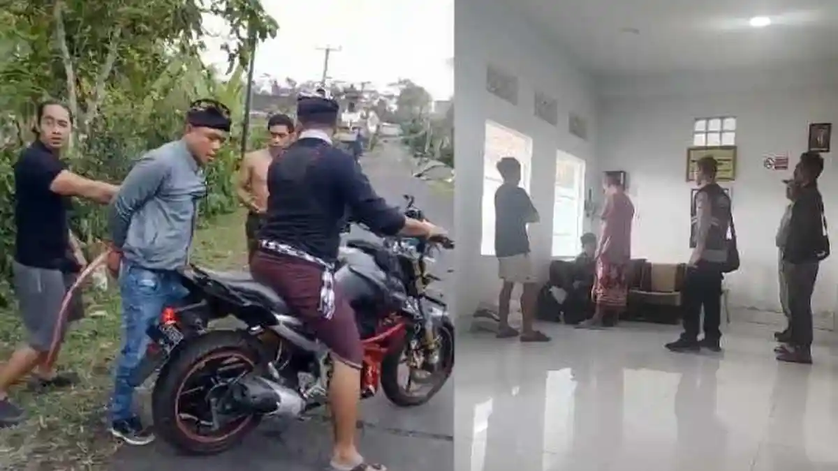 VIRAL! Warga Dadap Putih Tangkap Pria Diduga Pelaku Hipnotis