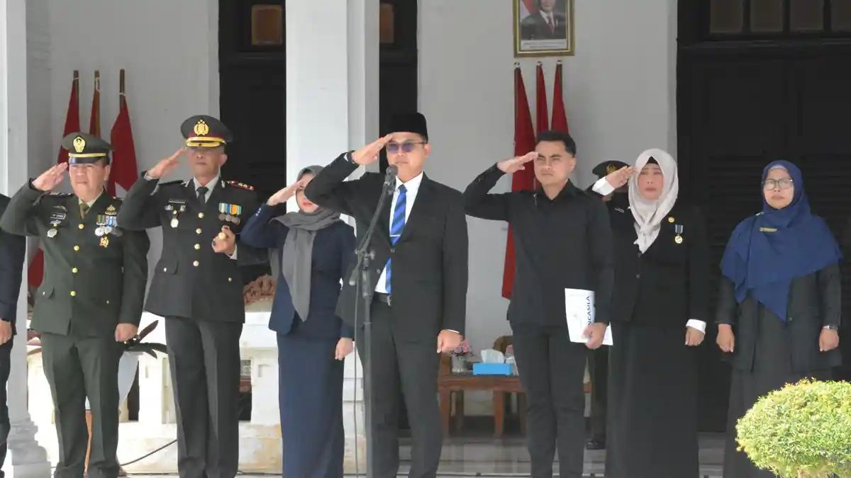 Wali Kota Langsa Pimpin Upacara Hari Lahir Pancasila 2026