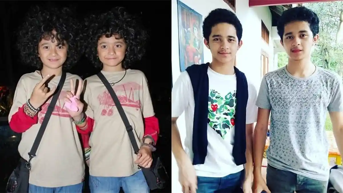 Penampilan Terkini Nakula-Sadewa yang Beranjak Dewasa, Rambut Kribo-nya Bikin Kangen!