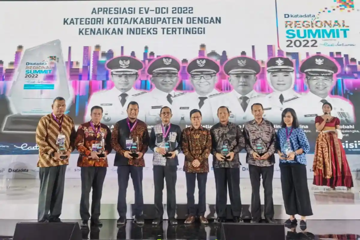 Pemkot Depok Raih Penghargaan Sebagai Daerah yang Indeks Daya Saing Digitalnya Tinggi