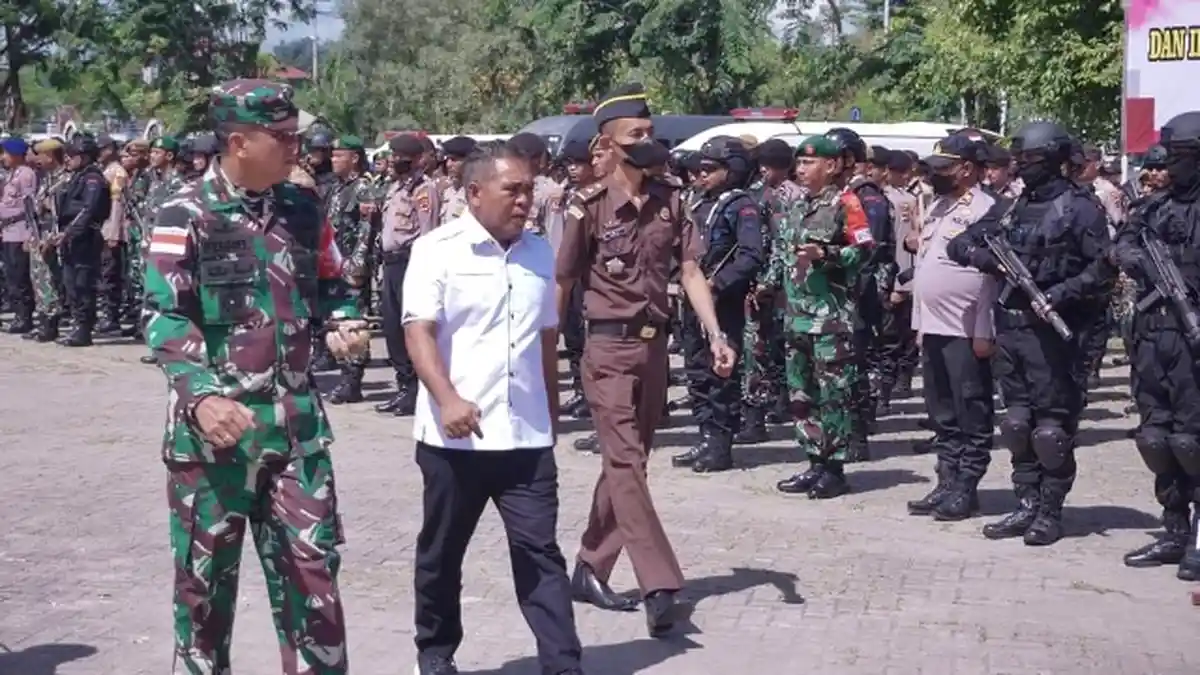 1000 Personel Gabungan Dikerahkan Untuk Amankan Kunjungan Presiden ...