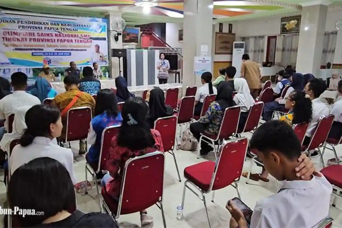 Pemprov Papua Tengah Resmi Tutup OSN SMP Tingkat Provinsi di Nabire