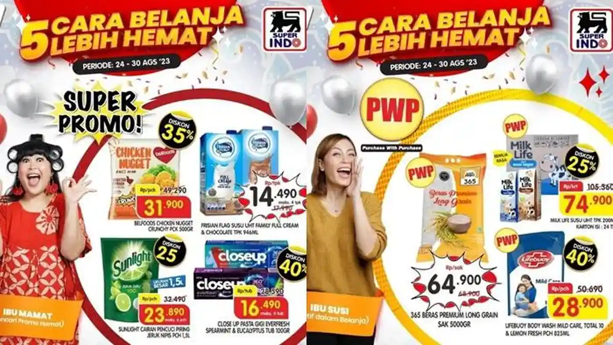 Promo Superindo Hari ini 29 Agustus 2023, Sabun Mandi Cair dan Pasta Gigi Diskon 40 Persen