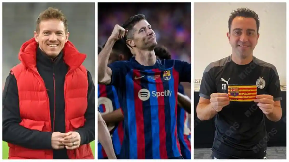 Chemistry Robert Lewandowski dengan Xavi Hernandez Lebih Baik daripada dengan Julian Nagelsmann