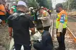 Seorang Ibu Tewas setelah Menabrakan Diri ke Kereta Api di Kebayoran Lama, Ini Ciri-ciri Korban