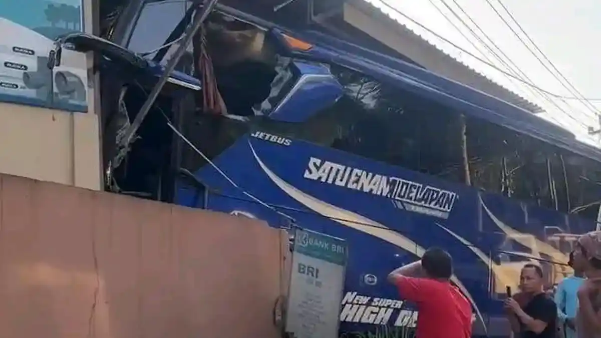 Dua Hari Terjadi Dua Kasus Kecelakaan Truk dan Bus di Bayeman Purbalingga, 1 Orang Tewas