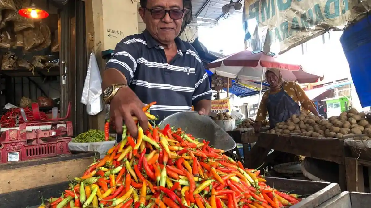 Harga Cabai Mahal Pacu Inflasi di Jawa Tengah pada Bulan November