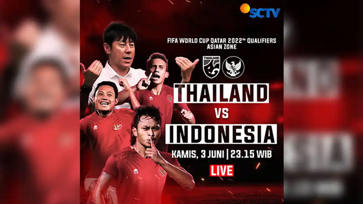 Live Streaming dan Prediksi Timnas Indonesia vs Thailand, Mampukah Indonesia Menundukkan Thailand?