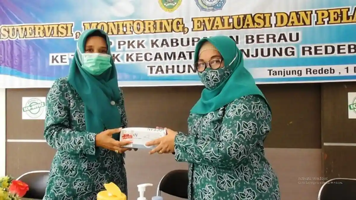TP PKK Berau Lakukan Supervisi ke Wilayah Kecamatan