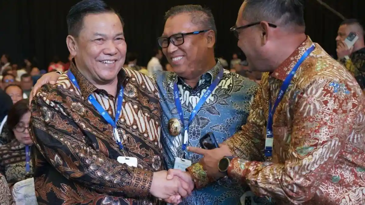 Plt Gubernur Riau Hadiri Rakornas Kepegawaian 2025 di Jakarta, Tekankan Penguatan ASN Berbasis Data