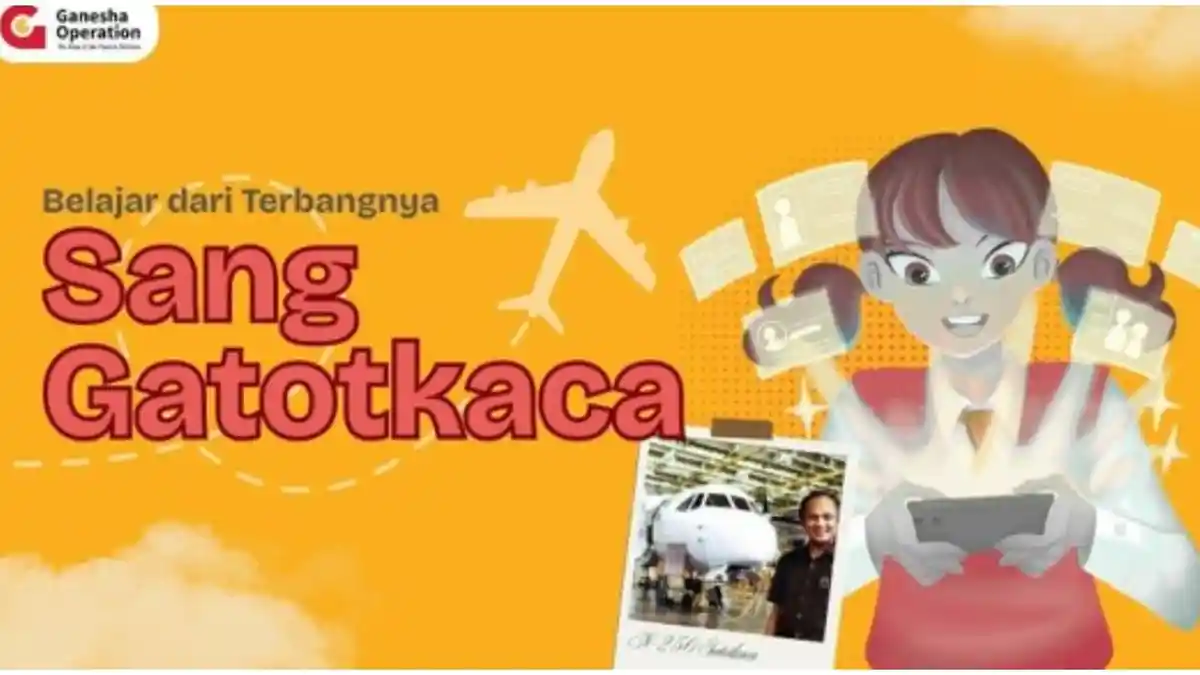 Belajar Semangat Riset Indonesia lewat Momen Terbangnya Sang Gatotkaca