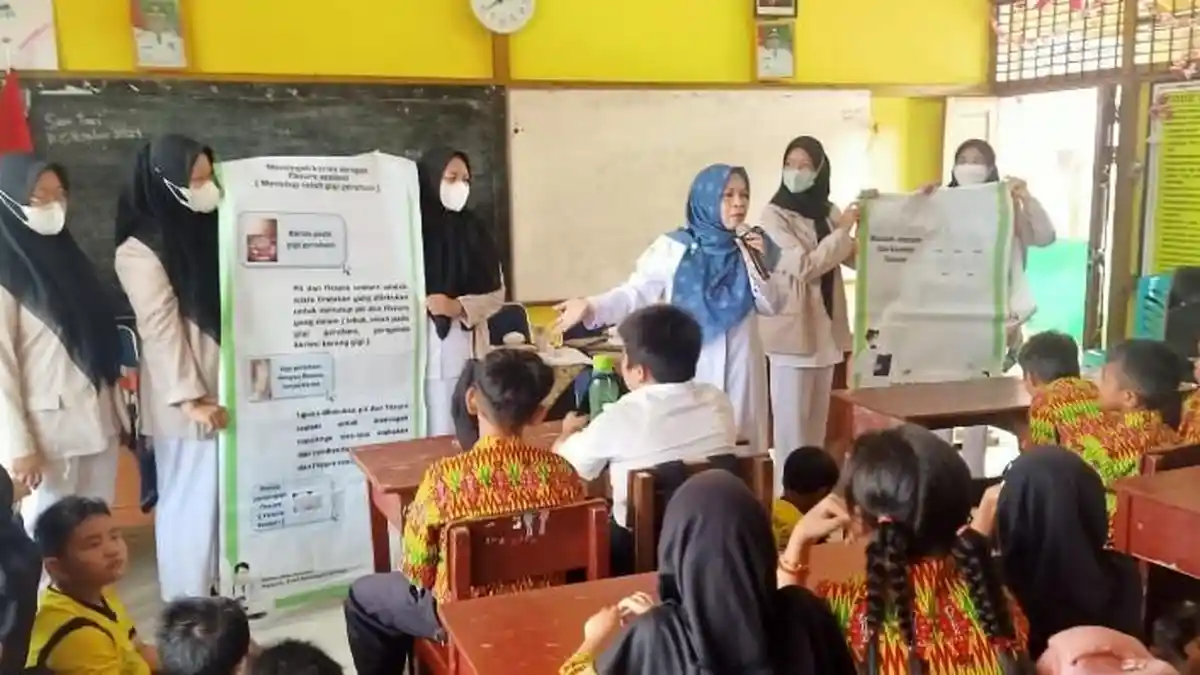 Edukasi Kesehatan Gigi & Mulut Lewat Penelitian dan Pengabdian Masyarakat di Pontianak