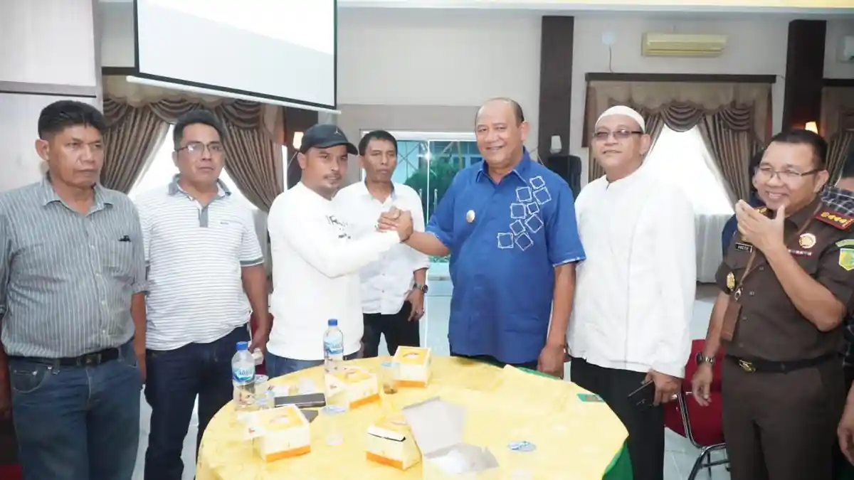 Pengin Langkat Kodusif, Syah Afandin Ajak Semua OKP Tandatangani Nota Kesepakatan Bersama Kapolres