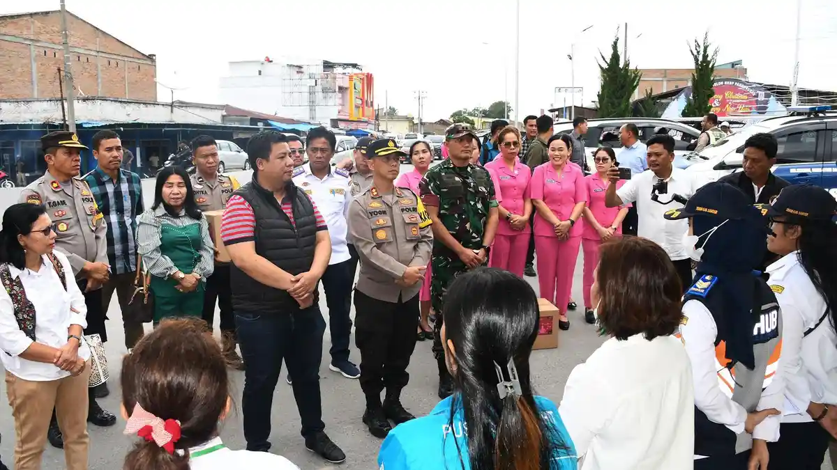 Bupati Samosir Monitoring Kesiapan Personil di Pos PAM Ops Lilin Toba 2023
