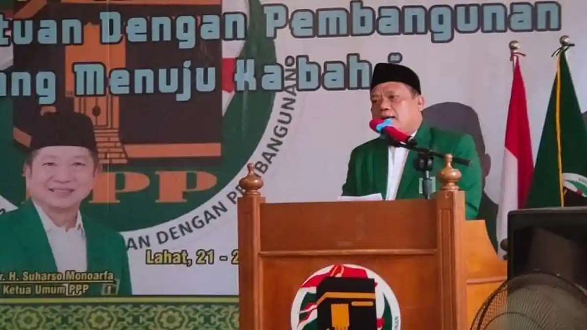 Dengar Ketum Suharso Monoarfa Diganti, Begini Reaksi Ketua PPP Lahat Nizarudin