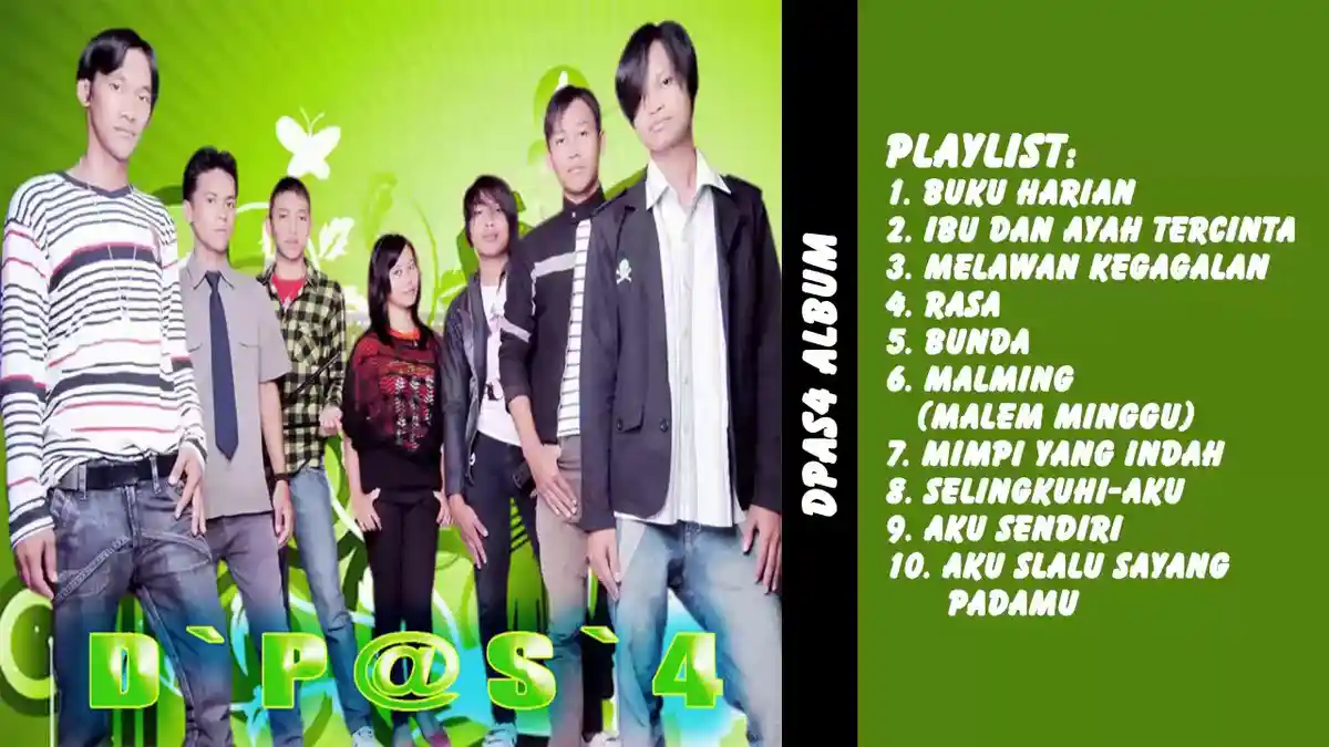 Chord Kunci Gitar dan Lirik Lagu Buku Harian - D'Pas4: di dalam Buku Harian Ini Ada Tawa dan Tangis