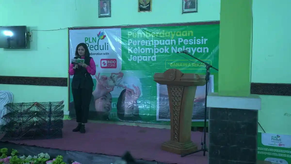 BUMN Listrik Ini Gandeng BenihBaik Berdayakan Perempuan Pesisir di Jepara