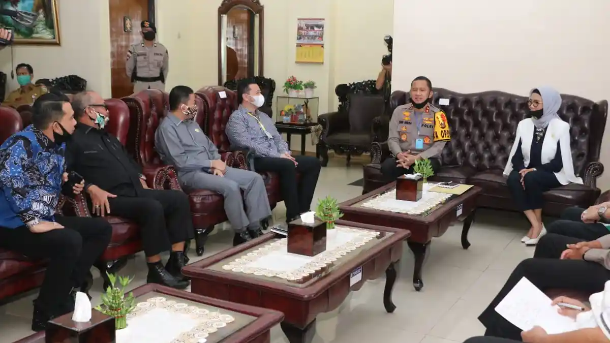 Kapolda Sumsel Juga Silaturahmi Ke Ketua DPRD Provinsi Sumsel
