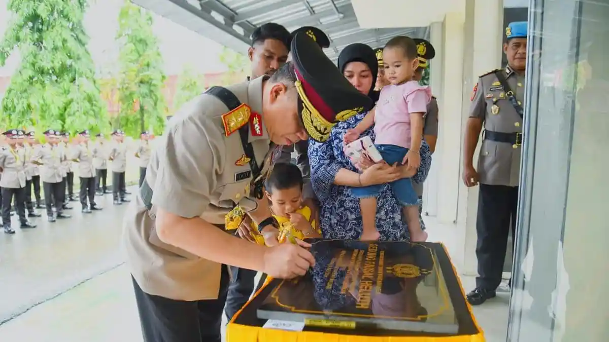 Gugur Saat Bertugas, Nama Faisal Heluth Dikenang Pada Aula SPN Polda Maluku