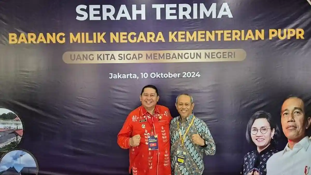 Pemkot Palu Terima 26 BMN dari Kementerian PUPR RI
