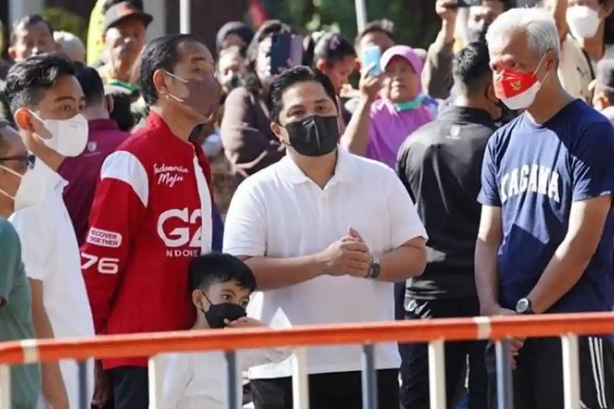 Dinaungi Restu Jokowi dan NU, Ganjar Pranowo Berduet dengan Erick Thohir Makin Nyata