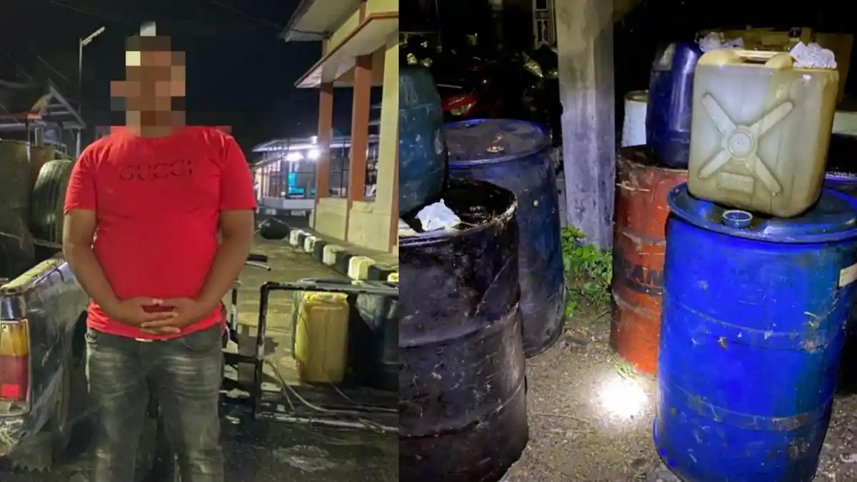 Angkut Satu Ton Lebih BBM Subsidi, Satu Warga Bireuen Ditangkap
