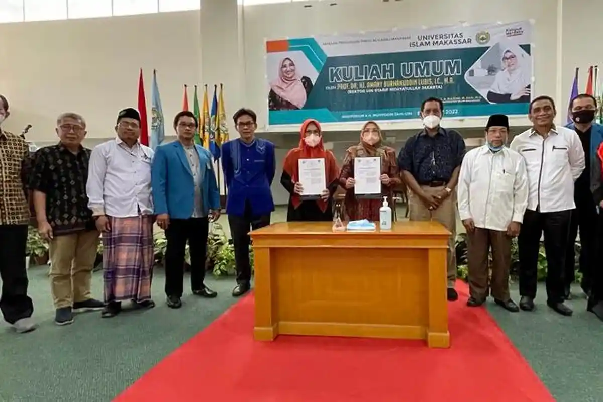 Rektor UIN Syarif Hidayatullah Prof Amany Lubis: Majdah Rektor UIM yang Visioner