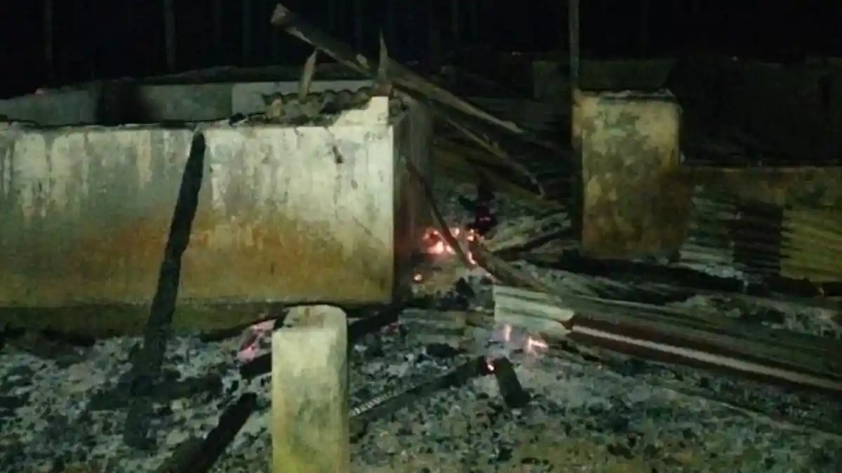 Pemilik Dampingi Istri Bersalin di RSUCM Aceh Utara, 1 Rumah di Nisam Antara Terbakar Saat Dini Hari