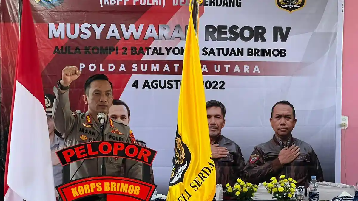 Kapolresta Deliserdang Sampaikan Ini Saat Kegiatan Musyawarah IV KBPP Polri Deliserdang