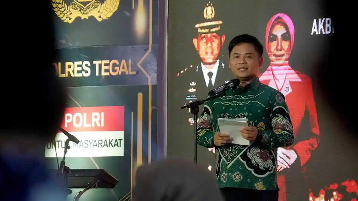 Pisah Sambut Kapolres Tegal, Bupati Ischak Ucapkan Terima Kasih kepada AKBP Andi