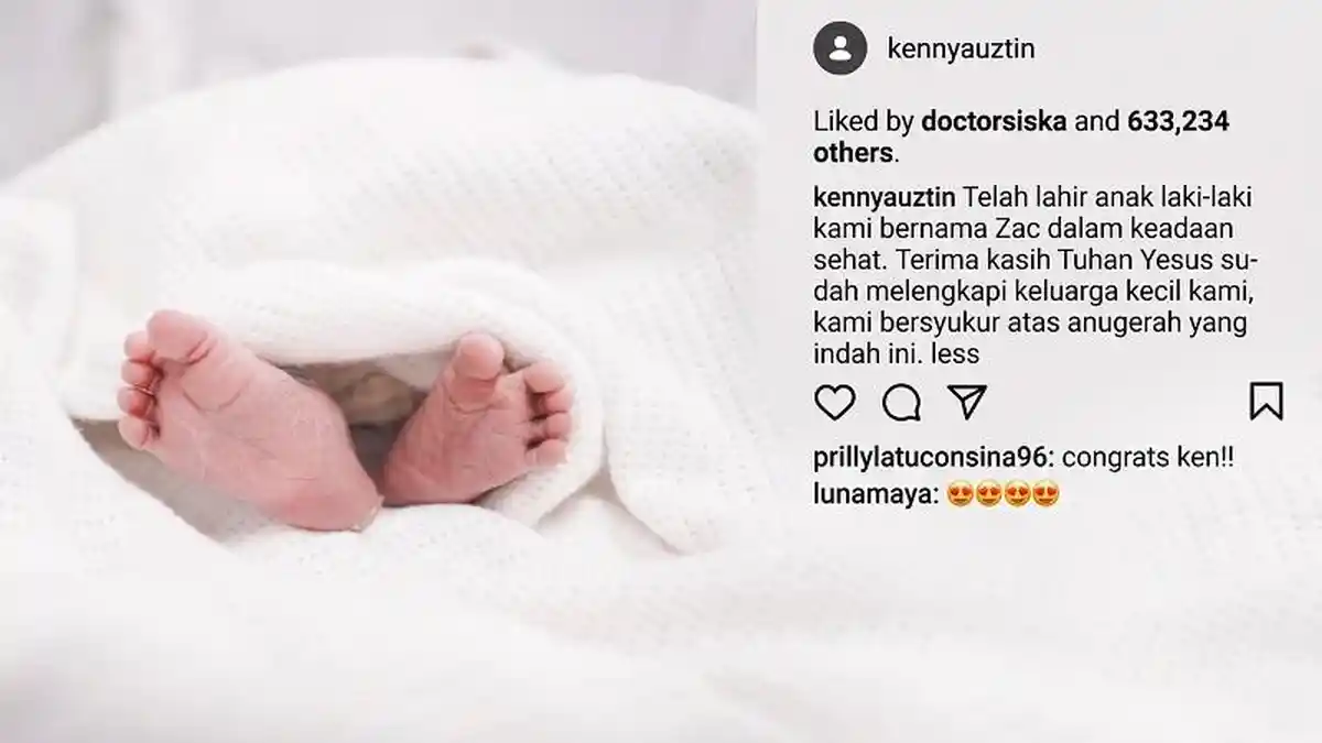 Amanda Manopo Resmi Jadi Ibu, Unggahan Kenny Austin Bikin Baper: Terima Kasih!