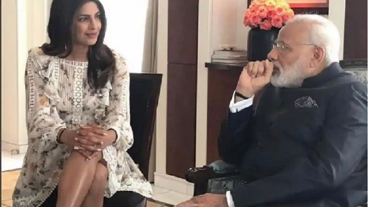 Busana Priyanka Chopra Dituding Tak Sopan Saat Bertemu Perdana Menteri India