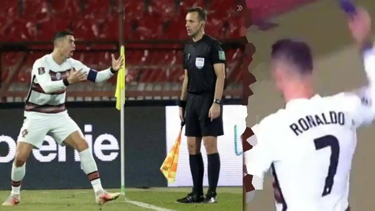 Insiden Pembatalan Gol Cristiano Ronaldo Memakan Korban, Asisten Wasit yang Menganulir Kini Dipecat
