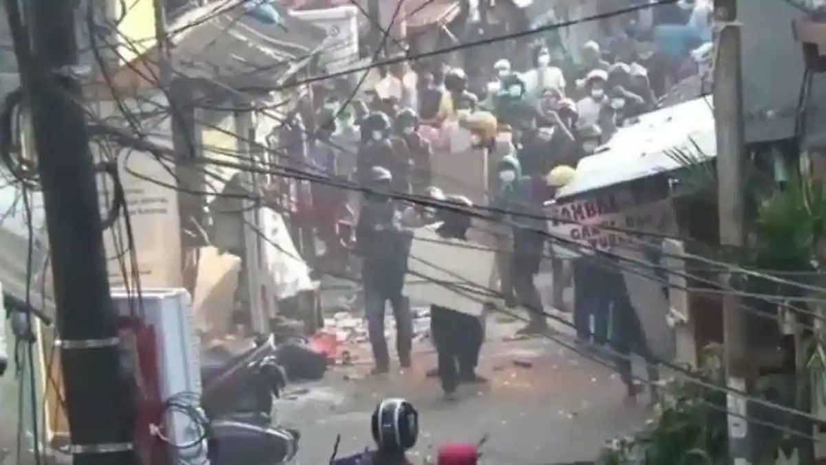 Antisipasi Tawuran Susulan, 20 Polisi Disiagakan di Wilayah Pasar Manggis