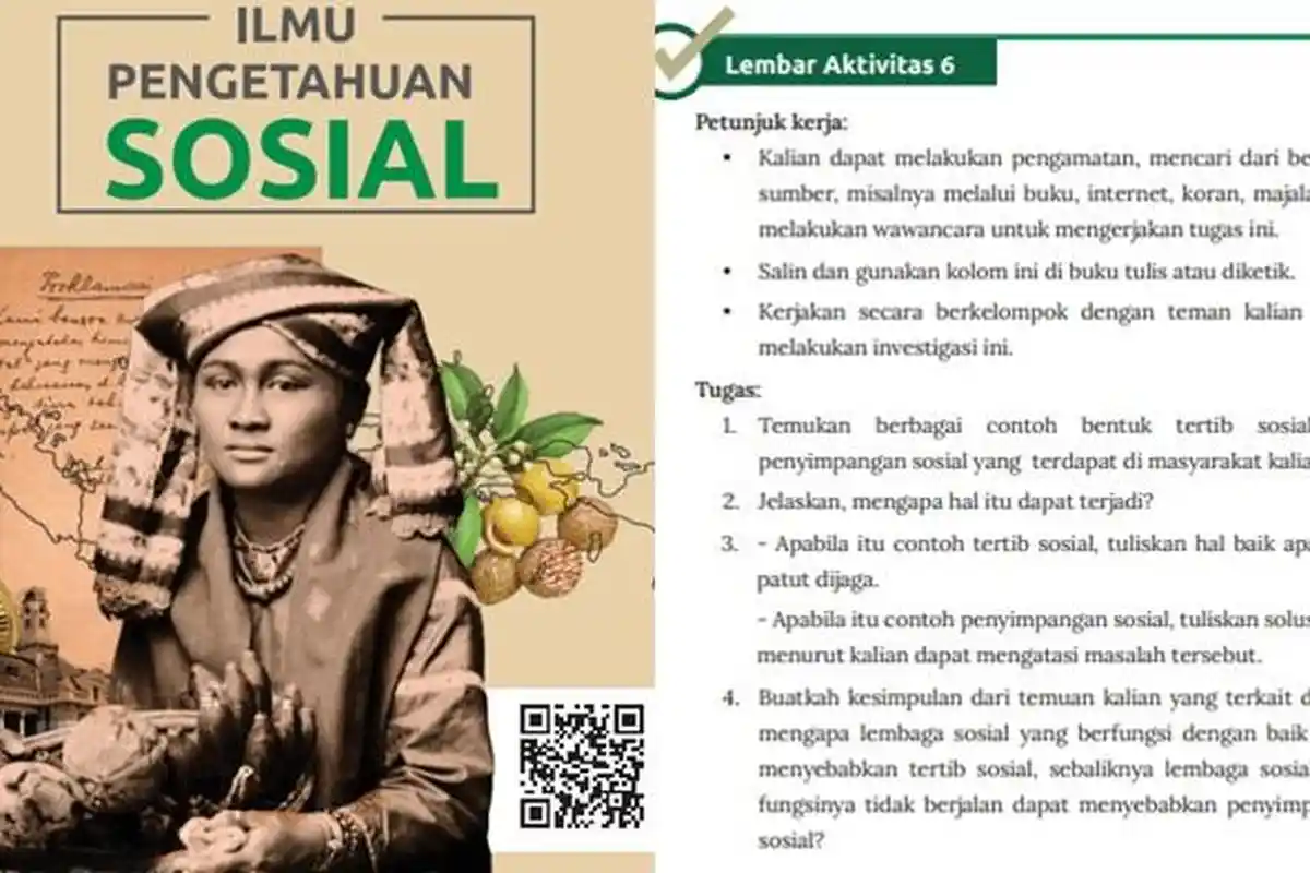 Soal dan Kunci Jawaban IPS Kelas 10 SMA Halaman 128-129 Kurikulum Merdeka, Tugas Lembar Aktivitas 6