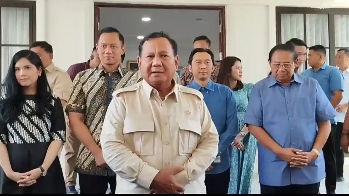 Sowan ke Pacitan, Prabowo dan SBY Lakukan Pertemuan Tertutup