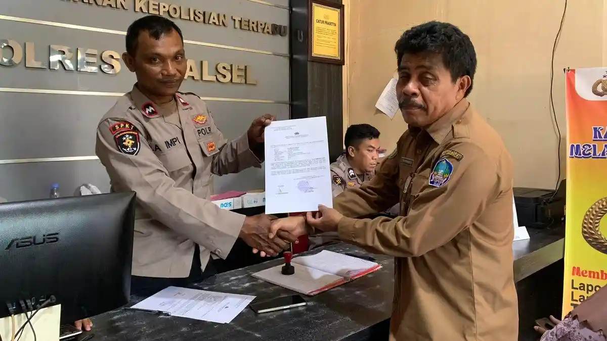 Kepala Inspektorat Halmahera Selatan Lapor Balik Ringgo Larengsi