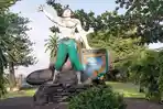 Taman Patung Selamat Datang di Banjarbaru Tak Terawat, Pengunjung Sarankan Ini