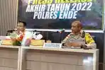 Jumlah Kasus Tindak Pidana yang Ditangani Polres Ende Naik Signifikan Tahun 2022