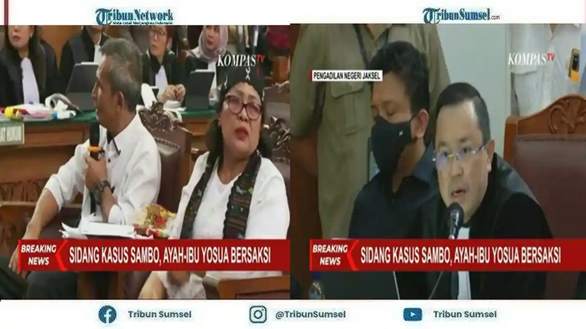 Pengacara Sambo Disoraki Tanya Ini ke Ayah Brigadir J, Samuel: Tak Serumah Tak Mungkin Punya Anak