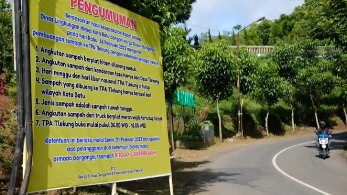 Bau Tak Sedap TPA Tlekung Kota Batu yang Tiada Solusinya