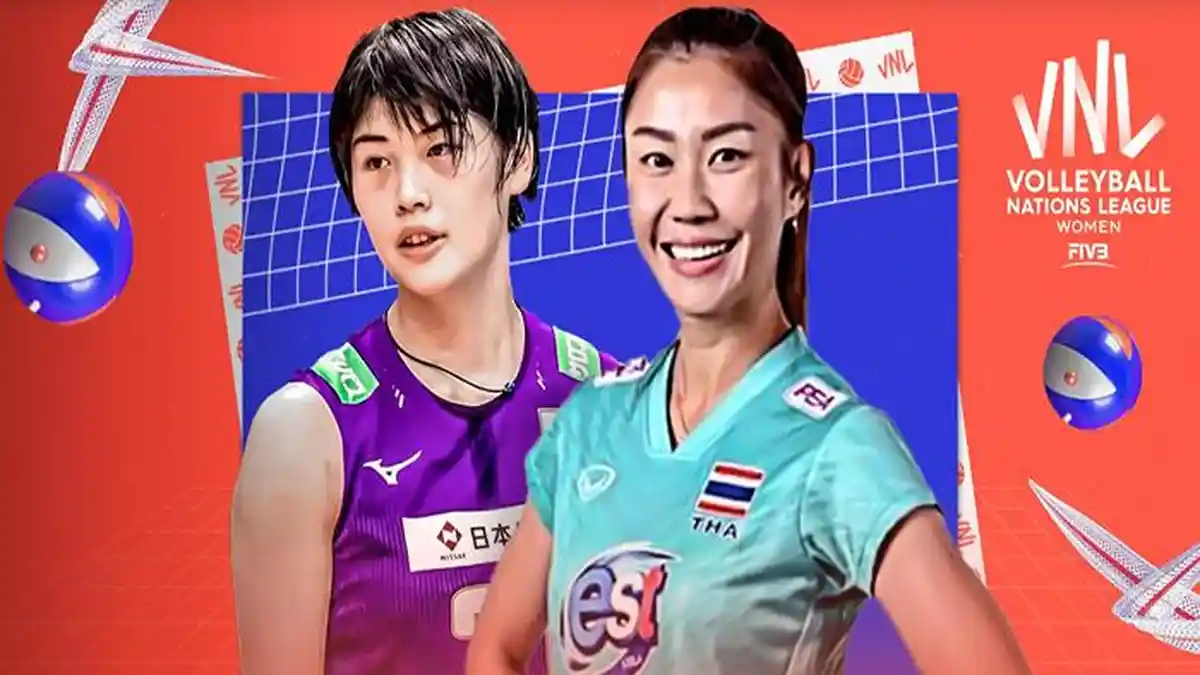 Jadwal Jam Tayang Bola Voli Dunia VNL Womens 2022 Live Hari Ini Jepang vs Thailand
