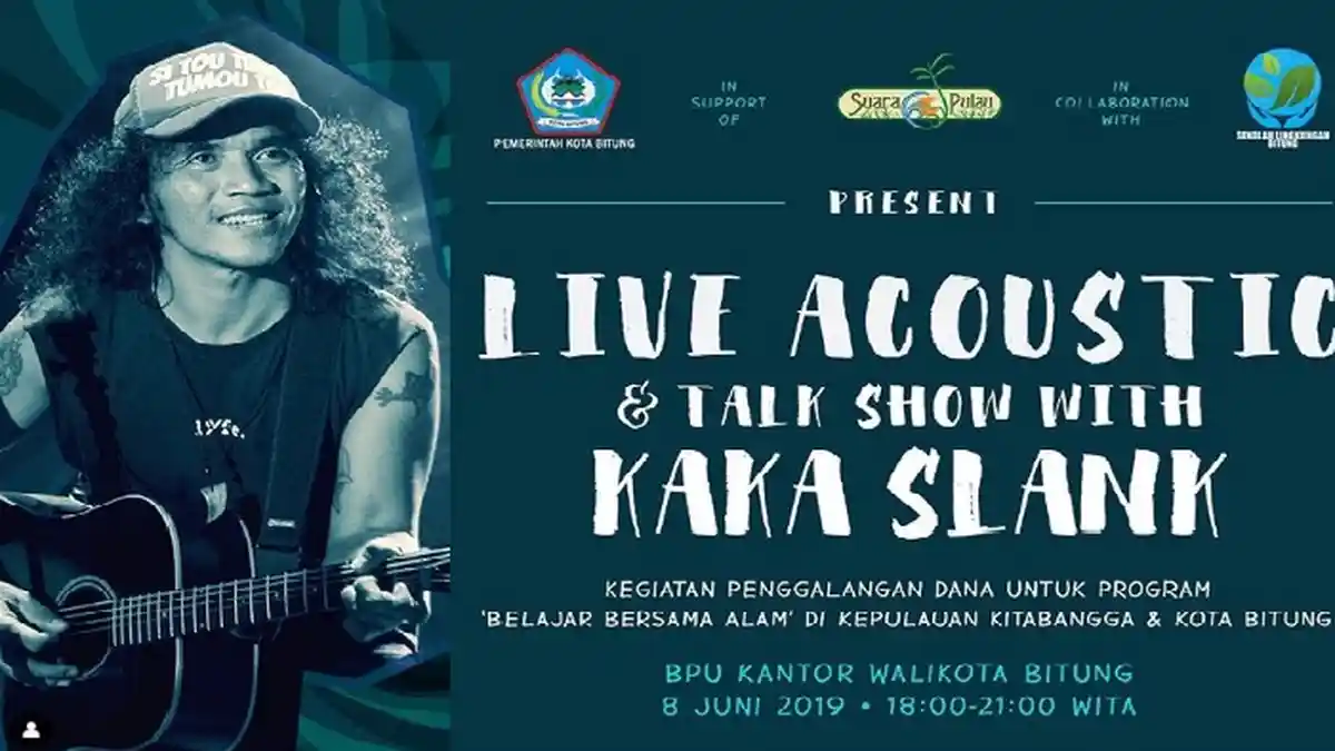 Yayasan Suara Pulau Gelar Makan Malam dan Nyelam Bareng Kaka SLANK, Ikut Yuk!