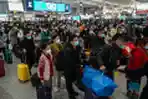 Mudik Imlek Jutaan Warga China