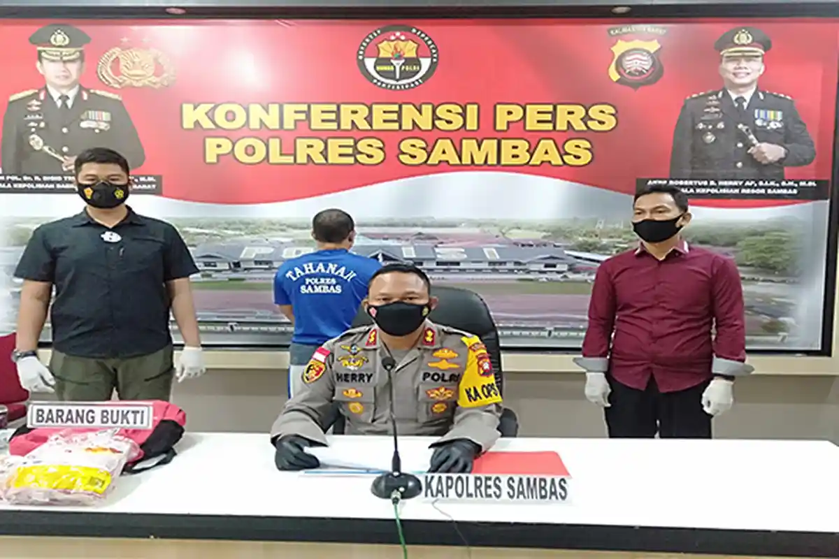 Kapolres Sambas: Untuk Penyelidikan Lebih Jauh Kami Koordinasi ke Pihak Malaysia