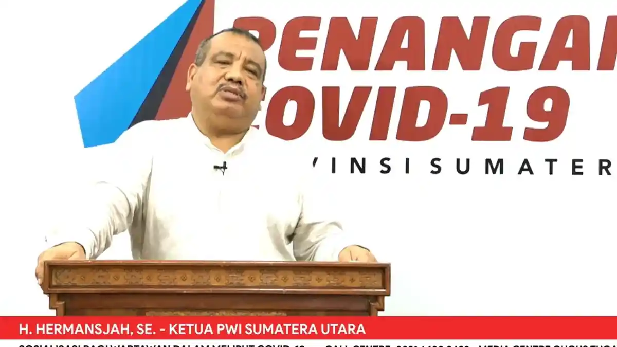 Ketua PWI Imbau Wartawan Utamakan Keselamatan Dalam Peliputan COVID-19 di Sumut