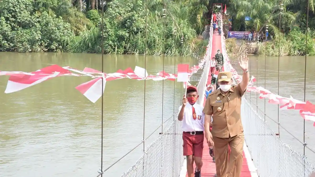 Wabup Deli Serdang: Jembatan Merdeka akan Menumbuhkan Kesejahteraan Masyarakat