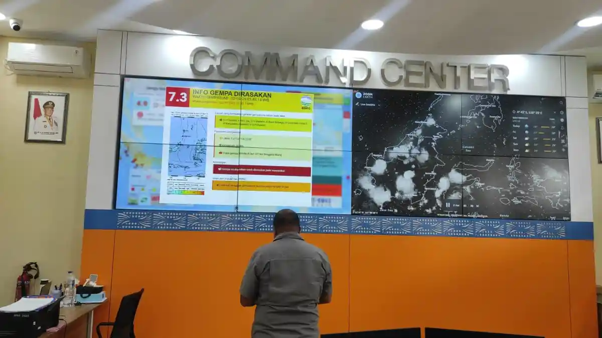 BPBD Akui tak Ada Laporan Kerusakan di Gorontalo saat Gempa Magnitudo 7,6 di Sulut-Malut