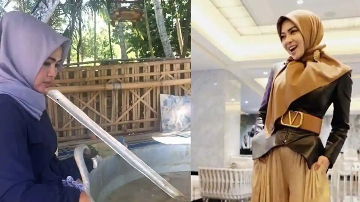 Omset Rujak Ini Jadi Jutaan Rupiah Tiap Hari Gegara Penjualnya Mirip Syahrini